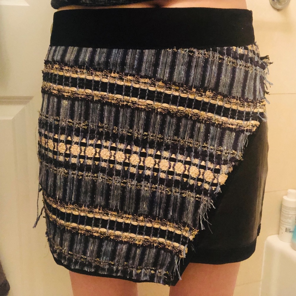 Ramy Brook Leather Skirt (Brand New!!)